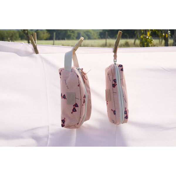 Pencil Pouch, Pink Glasses - Bags - 2