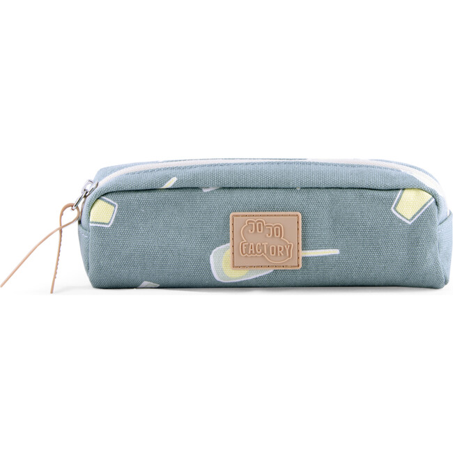 Pencil Pouch, Blue Cans - Bags - 1