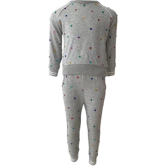 Rainbow Gem Track Set, Grey - Two Pieces - 1