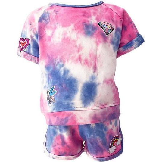 Patch Short Set, Tie Dye - Two Pieces - 1