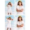 Rainbow Jewel Dress, White - Dresses - 3 - thumbnail