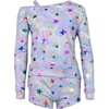 Metallic Star Short Set, Grey - Two Pieces - 1 - thumbnail