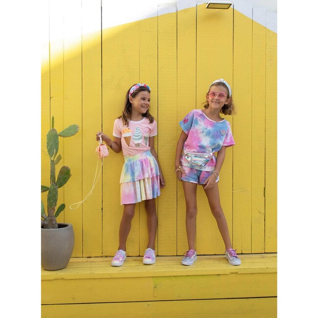 Patch Short Set, Tie Dye - Two Pieces - 3
