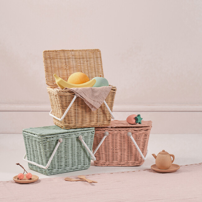 Piki Basket, Straw - Easter Baskets - 3