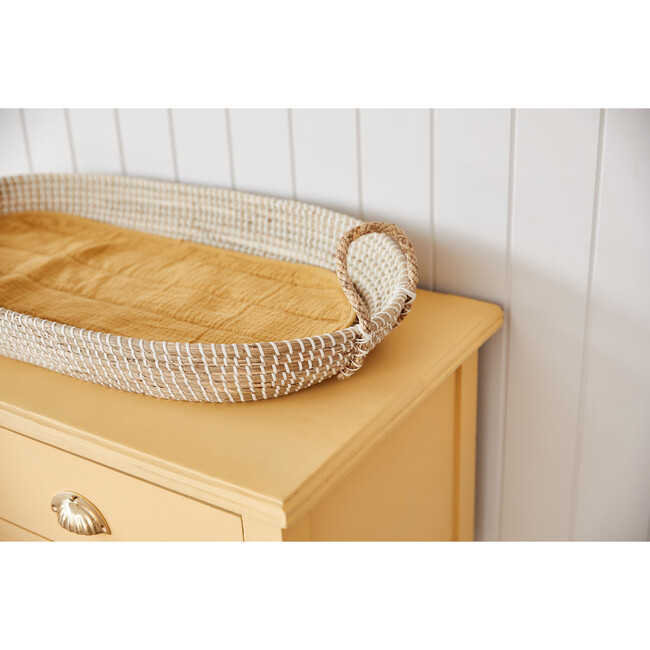 Luxe Organic Cotton Liner, Mustard - Changing Pads - 2