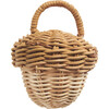 Acorn Rattan Rattle, Natural - Rattles - 1 - thumbnail