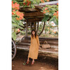 The Zinnia Long Sleeve Dress, Gold - Dresses - 2