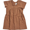 Clover Toddler Dress, Cinnamon - Dresses - 1 - thumbnail