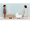 Strolley, White - Push & Pull - 2