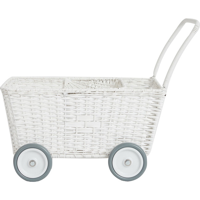 Strolley, White - Push & Pull - 3