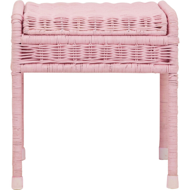 Storie Stool, Pink - Olli Ella Kids Seating | Maisonette