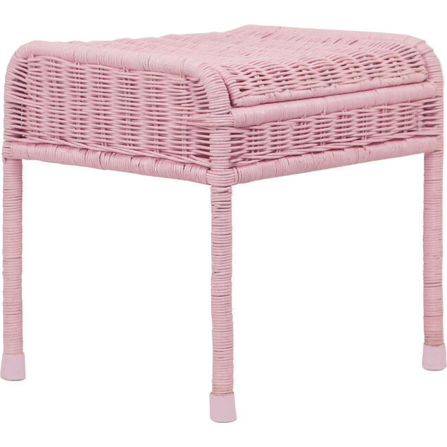 Storie Stool, Pink - Olli Ella Kids Seating | Maisonette