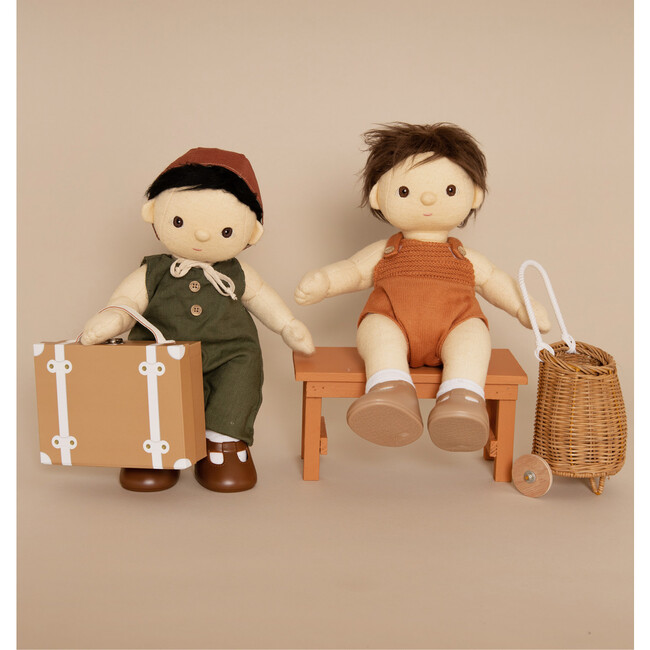 Dinkum Doll, Travel Togs Mustard - Doll Accessories - 3