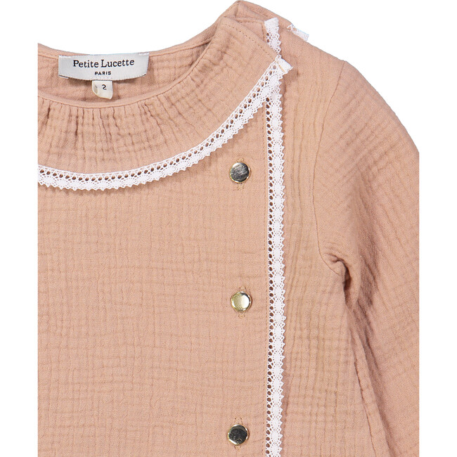 Esther Blouse, Eglantine Pink - Blouses - 2