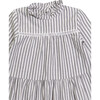 Elisabeth Dress, Grey Stripes - Dresses - 2