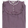 Claudine Dress, Bordeaux Gingham - Dresses - 2