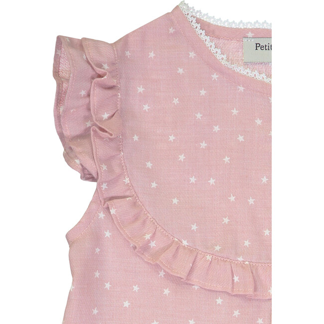 Brigitte Dress, Pink Stars - Dresses - 2