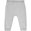 Pointelle Star Crawler Set in Grey - Loungewear - 2 - thumbnail