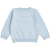 Pointelle Crown Crawler Set in Blue - Loungewear - 5