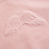 Angel Wing Velour Hooded Sweatshirt in Pink - Sweatshirts - 4
