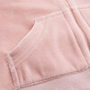 Angel Wing Velour Hooded Sweatshirt in Pink - Sweatshirts - 6