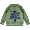 Dream Tree Jumper, Oil Green - Sweaters - 1 - thumbnail