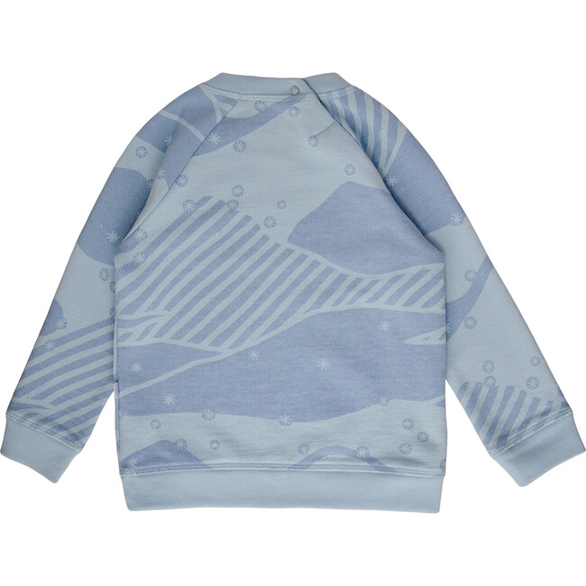 Mountain Sweatshirt, Blue Dawn - Sweaters - 2