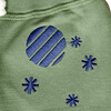 Joggers with Embroidery, Oil Green - Sweatpants - 4