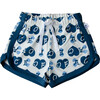 Ace of Hearts Shorts, Blue - Shorts - 1 - thumbnail