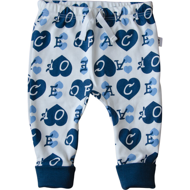 Ace of Hearts Pants, Blue - Pants - 1