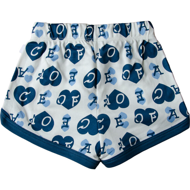 Ace of Hearts Shorts, Blue - Shorts - 2