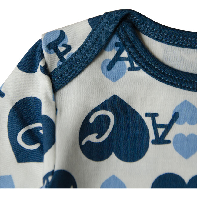 Ace of Hearts Onesie, Blue - Onesies - 3