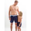 Men's Midsummer Navy Boardie - Swim Trunks - 3