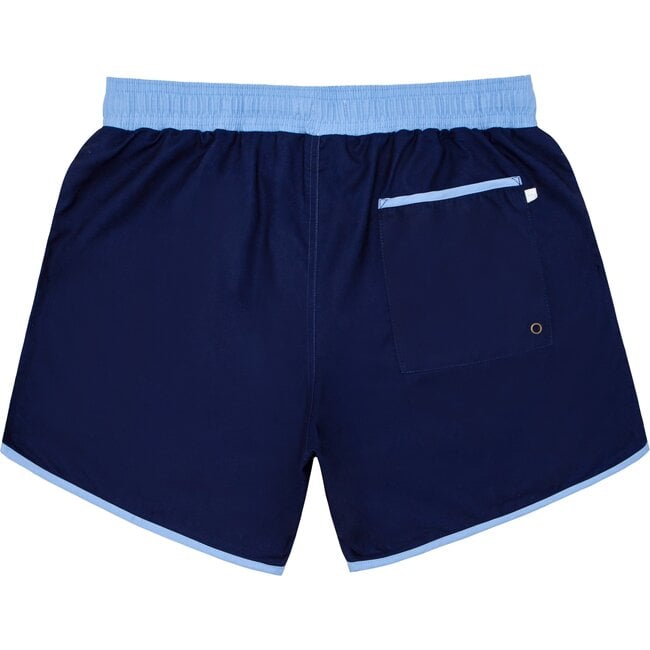 Men's Midsummer Navy Boardie - Swim Trunks - 5