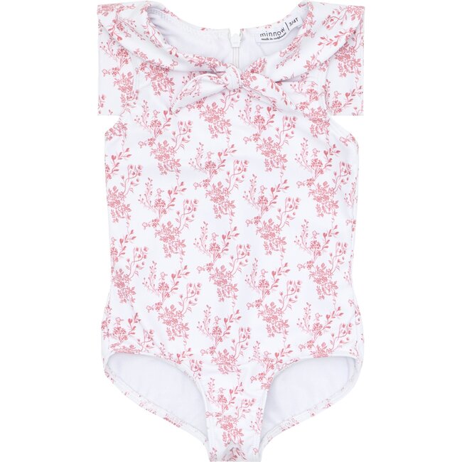 Girl's Nantucket Floral Sailor One Piece - One Pieces - 1