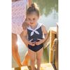 Girl's Navy White Sailor One Piece - One Pieces - 2