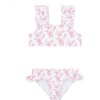 Girl's Nantucket Floral Ruffle Strap Bikini - Two Pieces - 1 - thumbnail