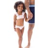 Girl's Nantucket Floral Ruffle Strap Bikini - Two Pieces - 4