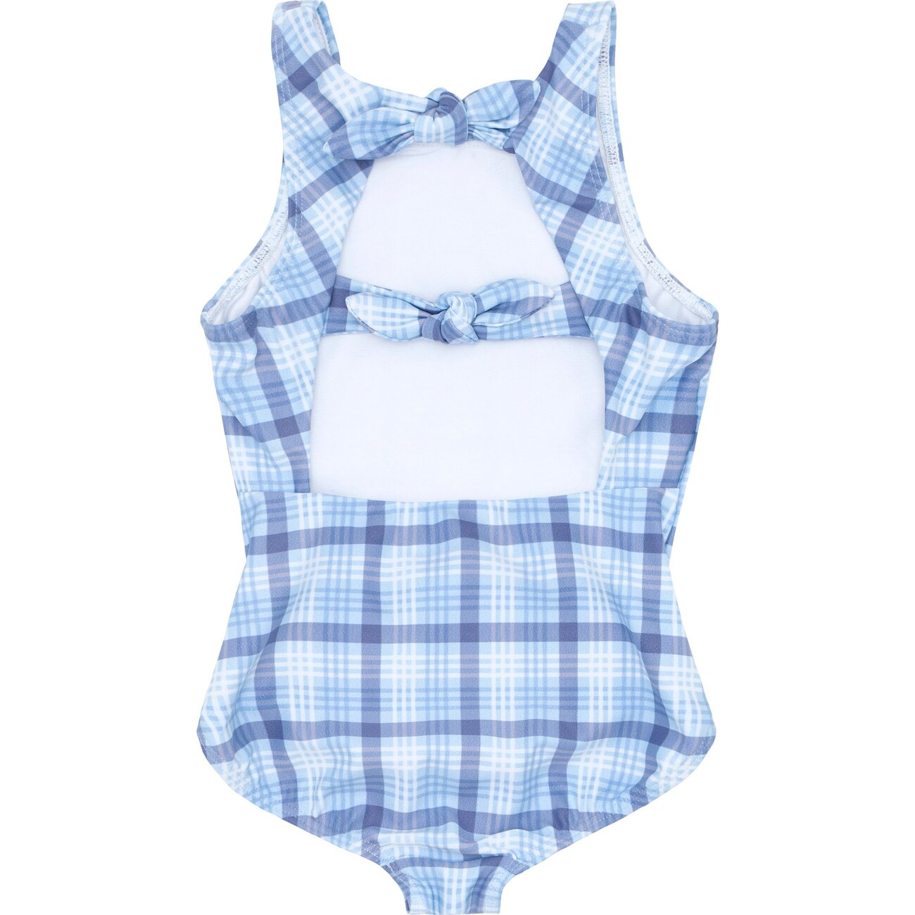Plaid One Piece Bathing Suit - Designed By Squeaky Chimp T-shirts