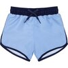 Boy's Mulberry Blue Dot Boardie - Swim Trunks - 1 - thumbnail