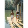 Girl's Mulberry Blue Dot Sailor Bikini - Two Pieces - 3