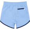 Boy's Mulberry Blue Dot Sun Short - Swim Trunks - 5