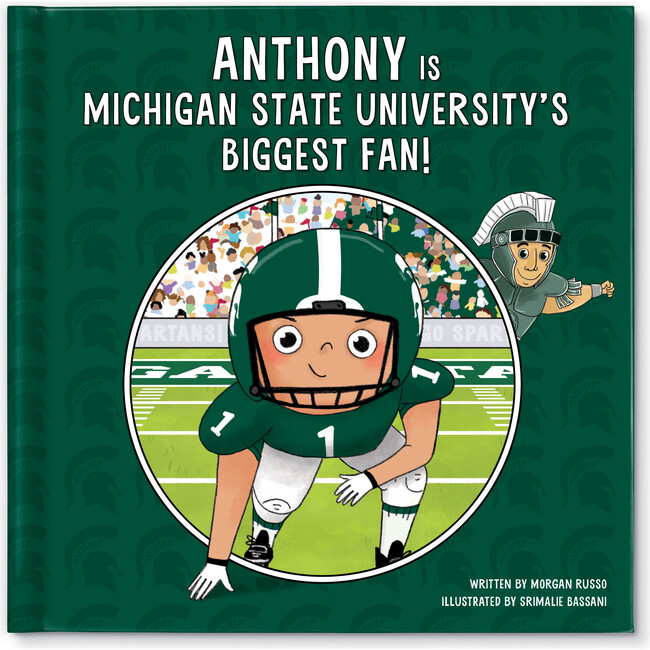 Biggest Fan! Michigan State, Medium Skin Tone