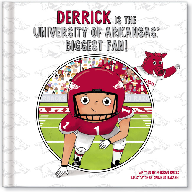 Biggest Fan! University of Arkansas, Medium Skin Tone