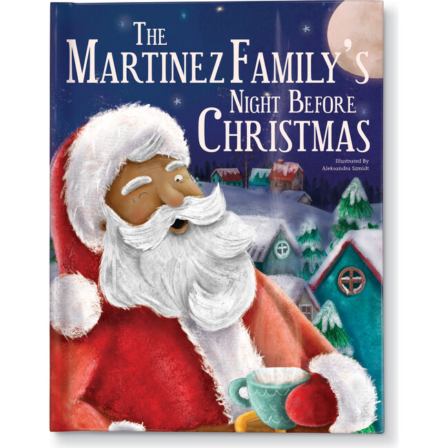 Our Family Night Before Christmas, Medium Skin Santa - Books - 1