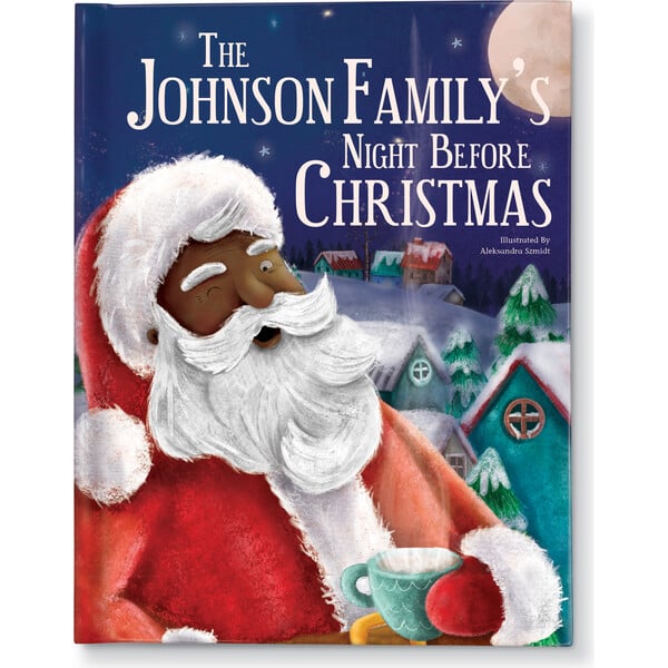 Our Family Night Before Christmas, Dark Skin Santa - I See Me! Stocking ...