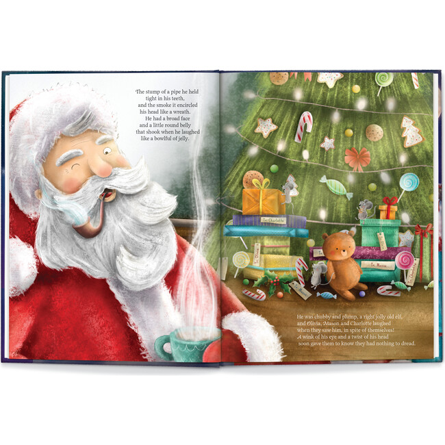 Our Family Night Before Christmas, Light Skin Santa - Books - 3