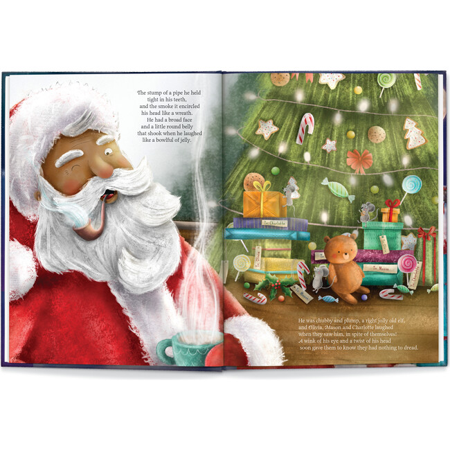 Our Family Night Before Christmas, Medium Skin Santa - Books - 3