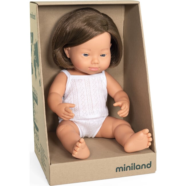 Baby Doll, Caucasian Girl with Down Syndrome