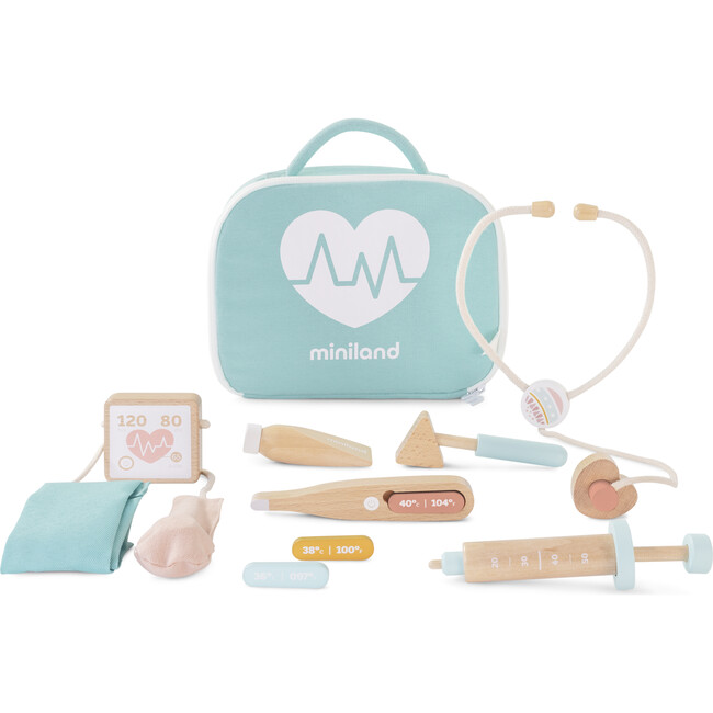 Doll Wooden Medical Set